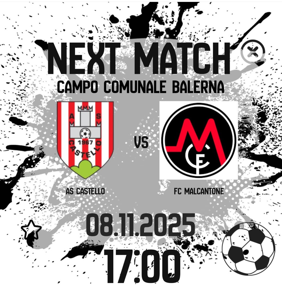 AS Castello 1-6 FC Malcantone (Cutunic)