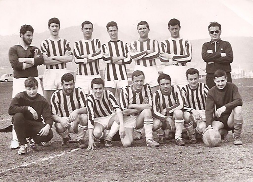 Foto storica della prima squadra